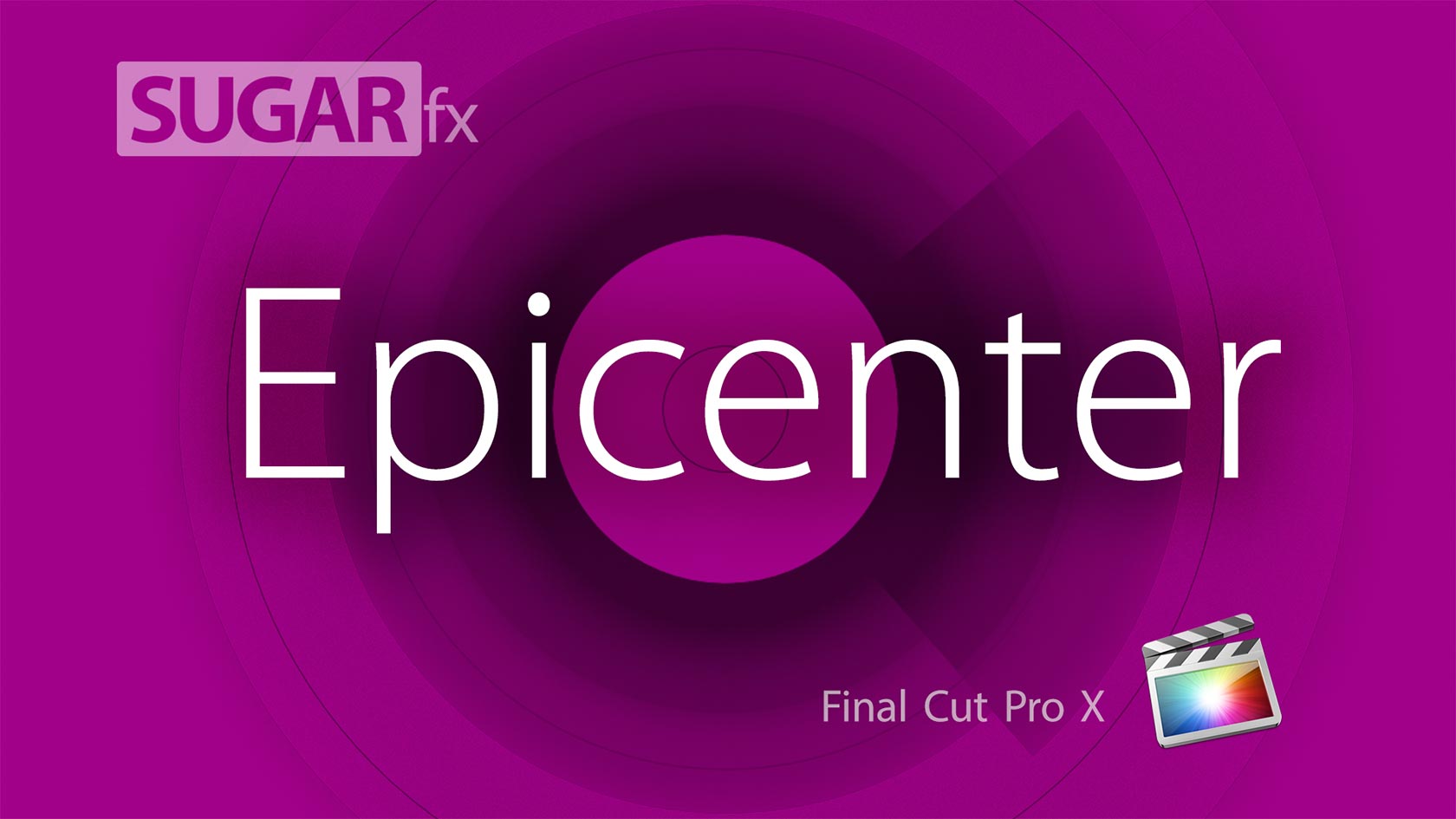 sugarfx epicenter final cut pro x