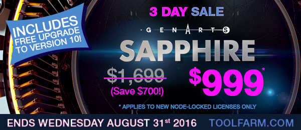 genarts sapphire flash sale