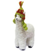 Alpaca Ornament with Alpaca Hat