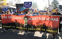 watada marchers