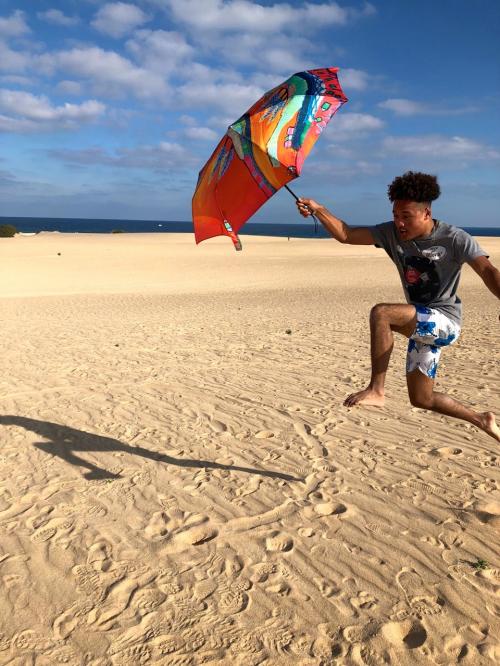 Ombrelles &agrave; Fuerteventura