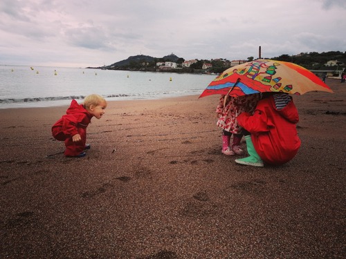Parapluies sur la Côte d'Azur