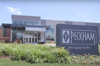 Image of Peckham sign and building front exterior