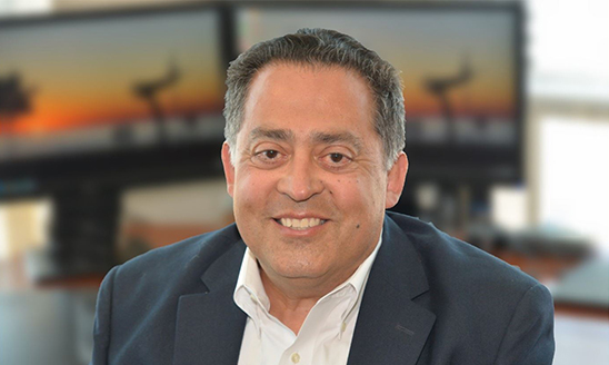 Headshot of alumnus Jim Roberts in his office in Western Michigan.
