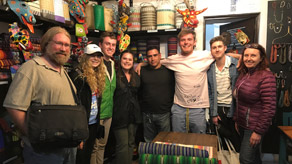 SGDF in a textile producer's shop in Guatemala