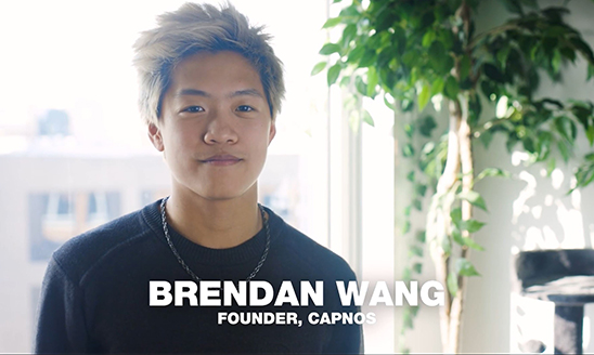 Brendan Wang, Founder, CAPNOS