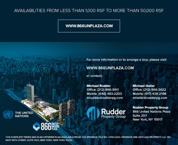 World-Class Ownership - Office Condominiums For Sale at 866 United Nations Plaza