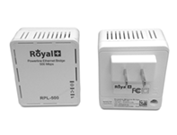 RoyalPlus 500 MBps PowerLine Bridges