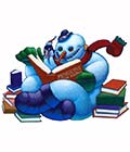 Snowman Reading