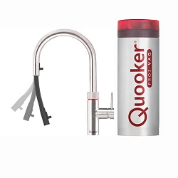 Quooker Flex met COMBI boiler 3-in-1-kraan Chroom