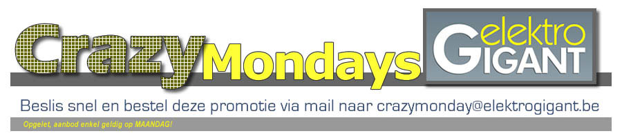 Crazymondays bij Elektrogigant