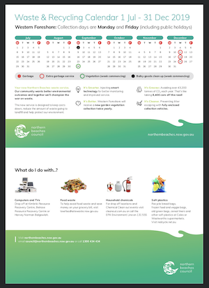 WFS Waste Calendar