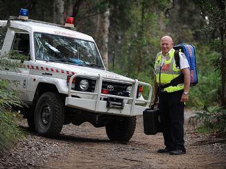 Pittwater deputy mayor Ian White is captain of the Scotland Island Rural Fire Brigade. SIMON COCKSEDGE