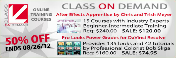 class on demand sale