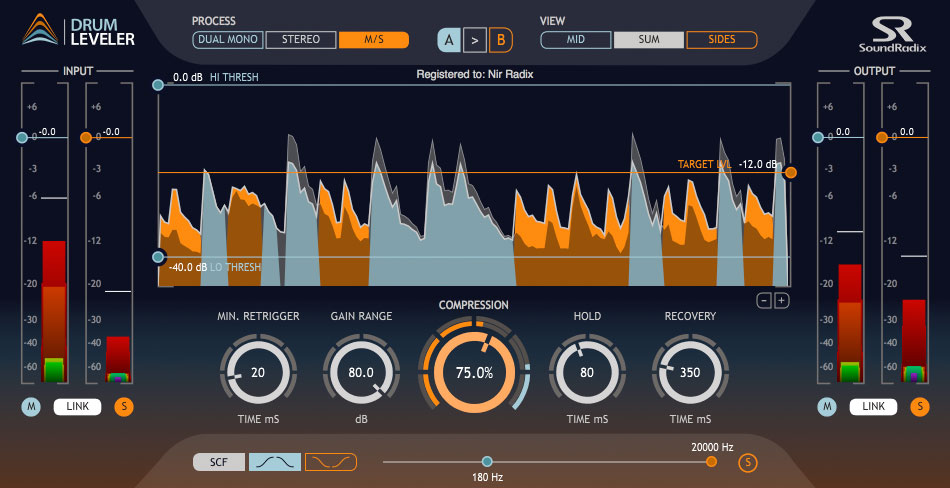 sound radix drum leveler