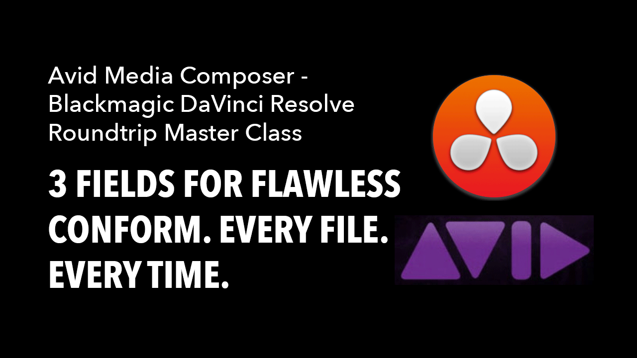 avid media composer resolve roundtripping tutorial