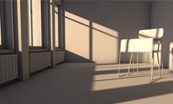 Natural lighting in c4d