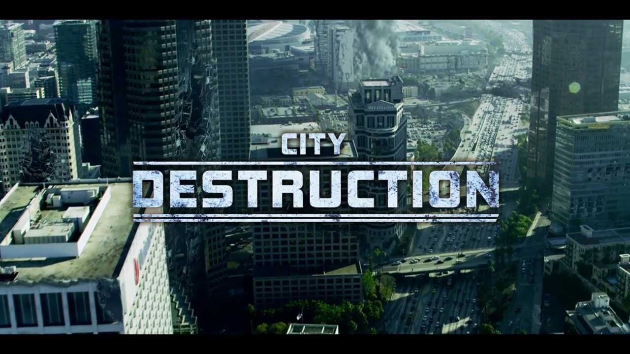 city destruction video copilot