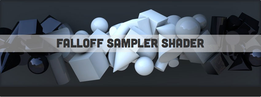 free falloff sampler shader c4d