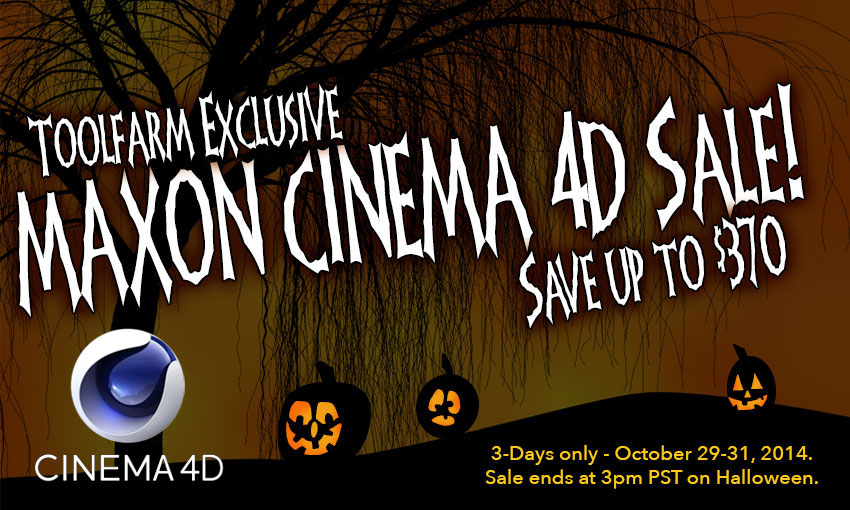 toolfarm exclusive maxon halloween