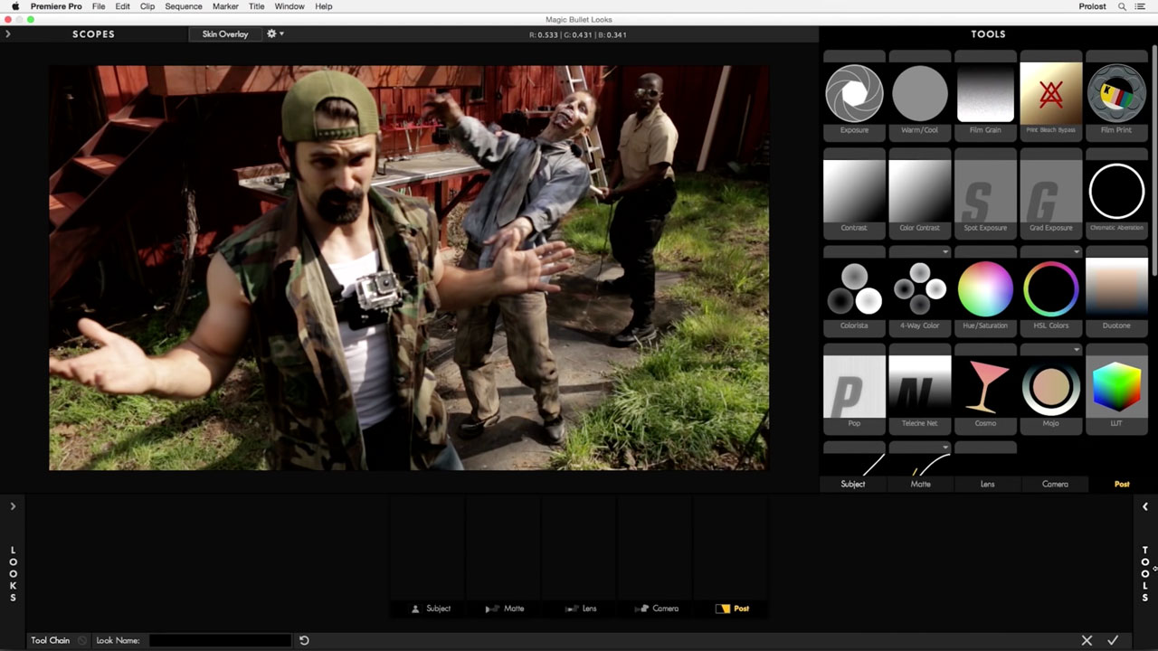 after effects terminator vision