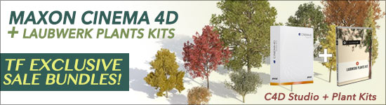 maxon cinema 4d laubwerk plants bundle