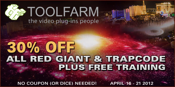 Red Giant & Trapcode SALE