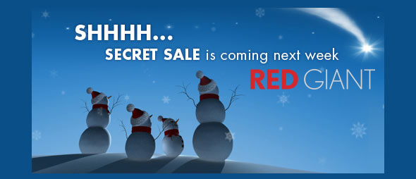 red giant secret sale