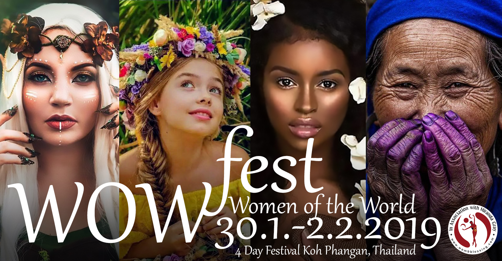 WOW Fest in Thailand 30th January - 2 February 2019 4 Day Festival Koh Phangan