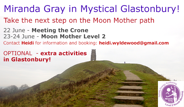 Miranda Gray in Glastonbury 2018