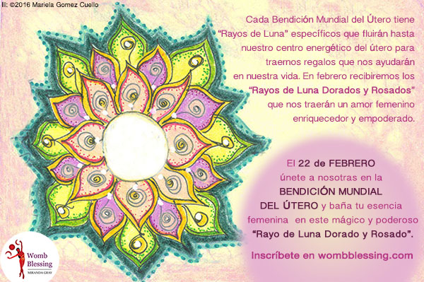 Para despertar tu energía Femenina y bañarte en el Rayo de Luna Dorado y Rosa, ¡regístrate ahora! http://www.mirandagray.co.uk/register.html
