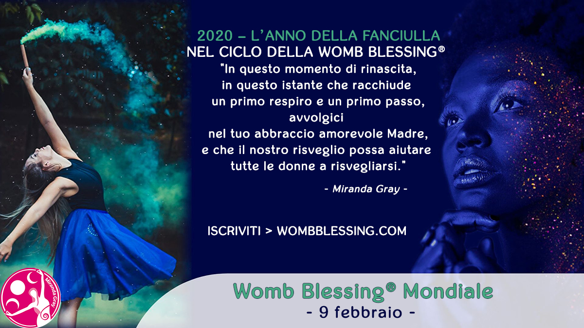 
WORLDWIDE WOMB BLESSING® 9th February 2019 Register wombblessing.com